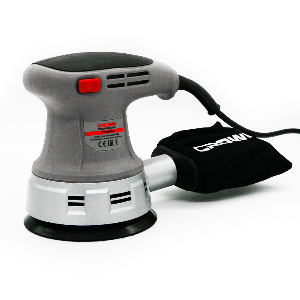 Машина эксцентриковая шлифовальная CT13394 /CROWN/ Страна происхождения Китай
