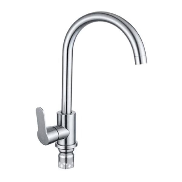 смеситель POTATO нерж, кухня, боковой, P40303S