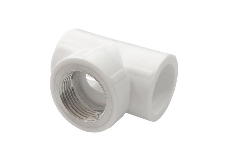 Тройник переходной с внутренней резьбой 32х1/2"х32 (30/10) (Valfex) СЕРЫЙ