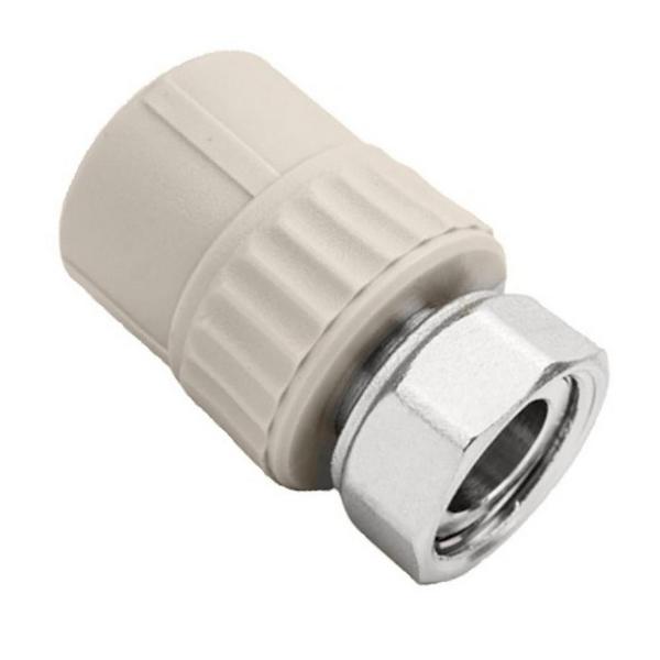 Муфта с накидной гайкой 32 х 1" (80/20) (Valfex) СЕРАЯ