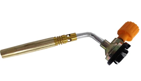 Горелка газовая Bohrer "Паяльная турбо" (для газового баллончика), арт.89101070