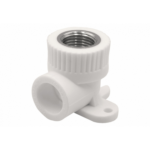 Уголок комб. ВР с креплением 25х3/4"  сер., произв. Россия. Артикул EVER