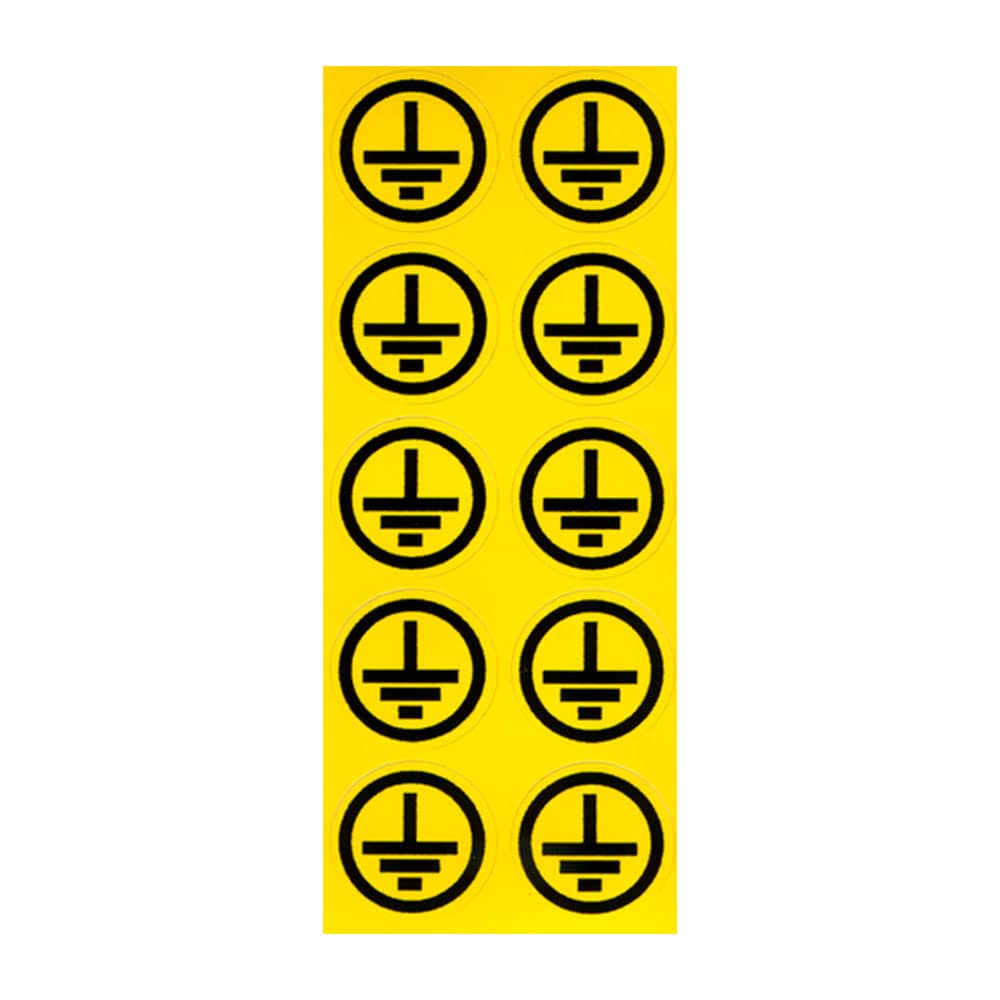 Знак круглый "Земля" (1шт) (d20мм) EKF PROxima, арт.an-1-04