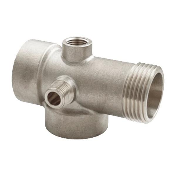 Штуцер НИКЕЛИРОВАННЫЙ 5-ти выводной VALFEX 1" х 80 мм (25/5)