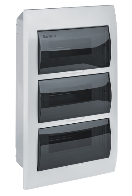 Бокс ЩРВ-П 36 модулей пластик, Navigator, арт.93809