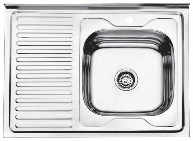 Мойка L78060-R, Ledeme, матовая, нерж. сталь,правая, без сифона (20)