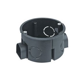 Коробка установочная (подрозетник) 68х40мм, стык. узлы, винты, IP20, Navigator, арт.93252