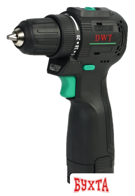 Дрель-шуруповерт DWT ABSP-14.4 DN-2 BMC (с 2-мя АКБ)