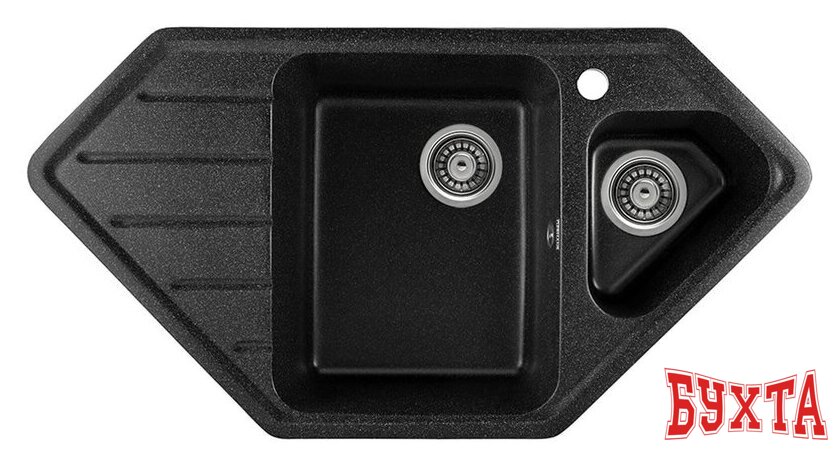 Кухонная мойка Gerhans E10 (черный)