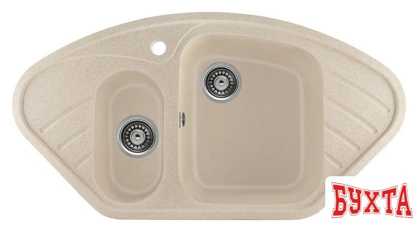 Кухонная мойка Gerhans E02 (бежевый)