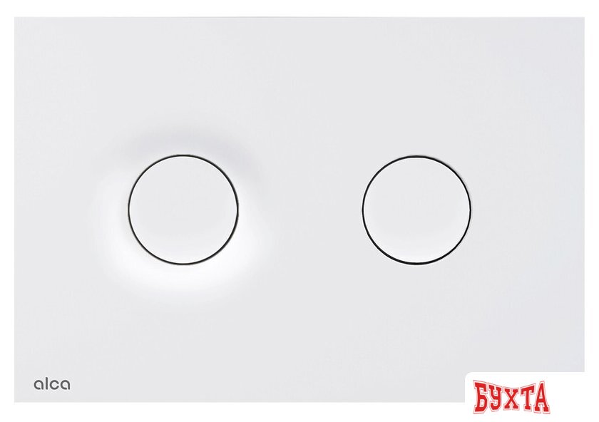 Панель смыва Alcaplast Dot.Dot. M1976 (белый-мат)