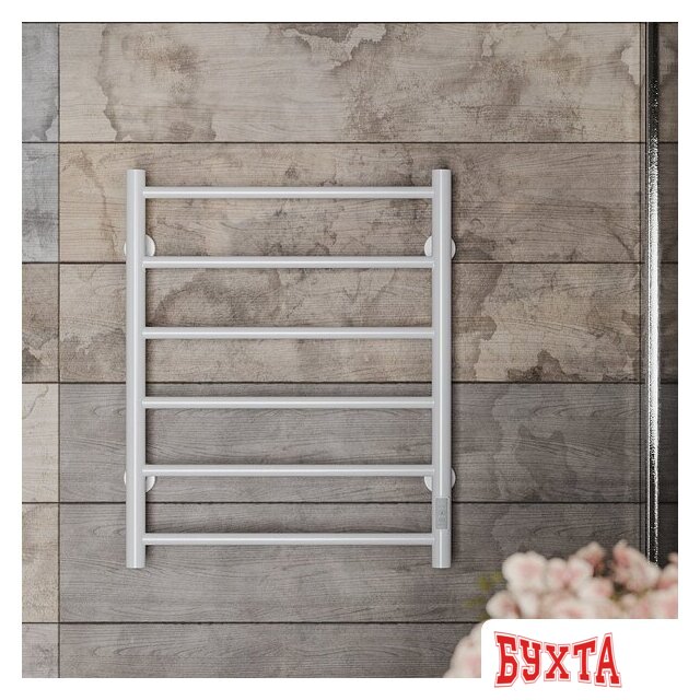 Полотенцесушитель Roxen Santi BK-109AW-6T 11030-5365W (белый)