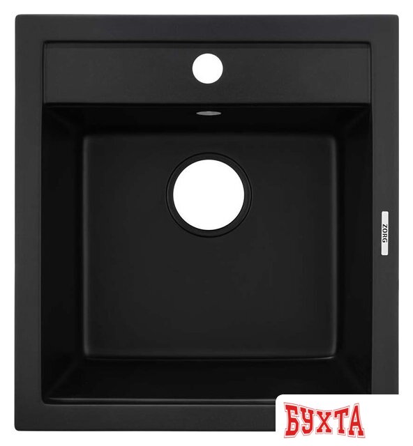 Кухонная мойка ZorG Como 46 (черный оникс)