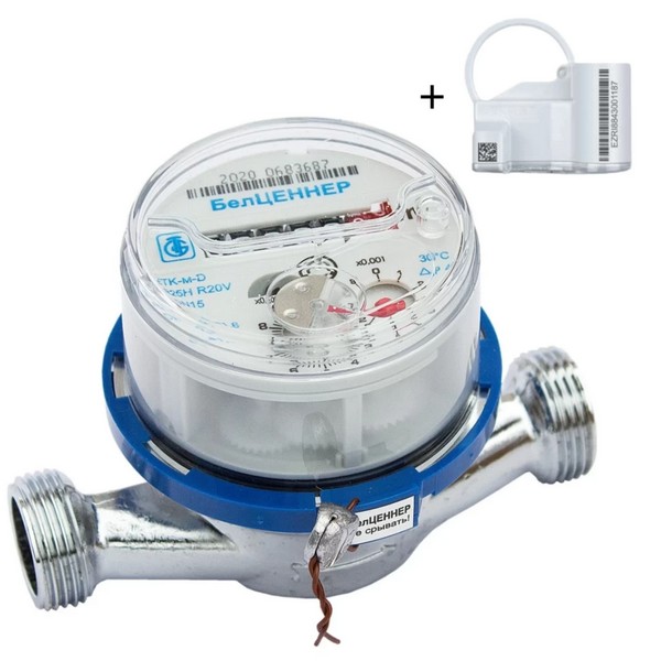 76404 Счетчик холодной воды ETK-м-D DN 20 (ОКП РБ 26.51.63.500) (БелЦЕННЕР)