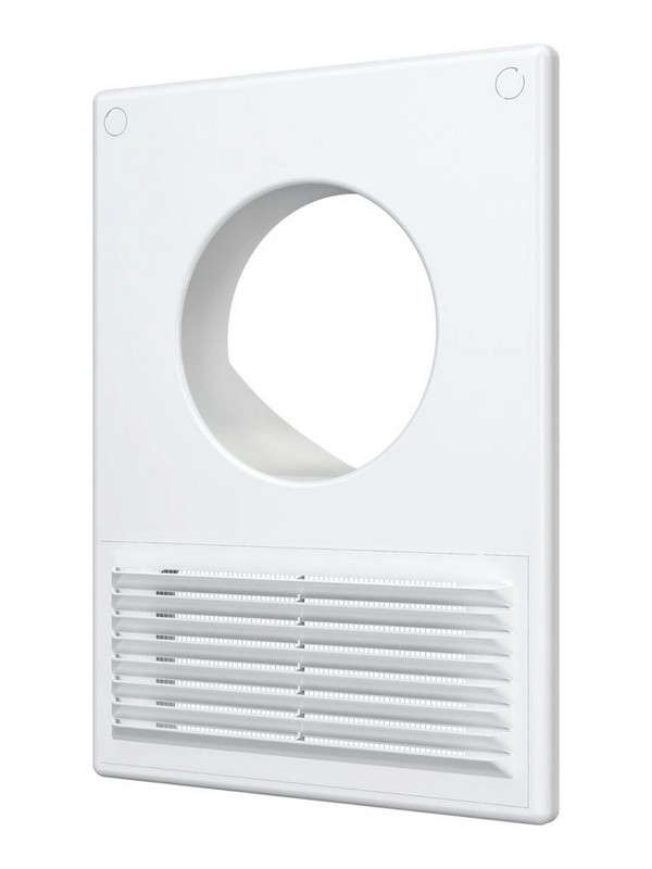 1825РУ12,5Ф\решётка вентиляционная 185х254 разъемная, D125/60х120мм ERA