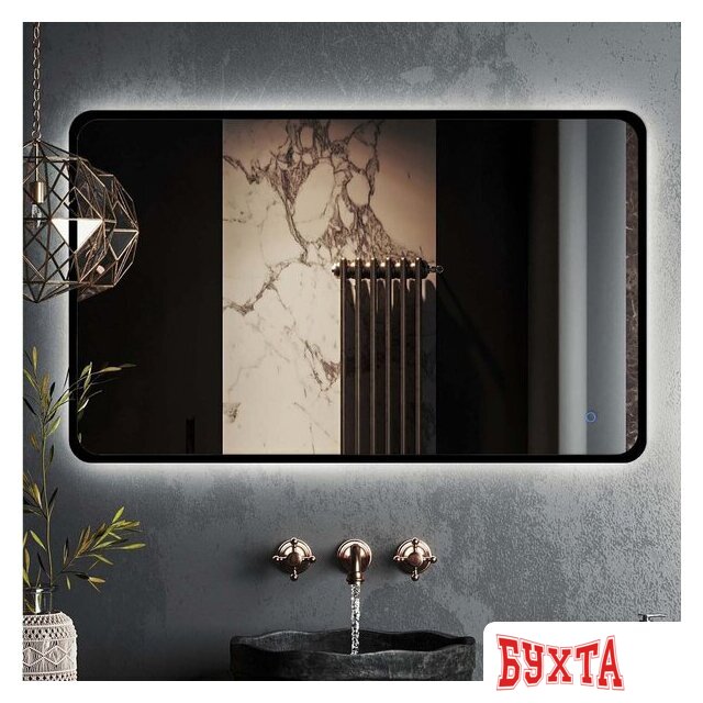 Мебель для ванных комнат Roxen Зеркало Simon Long 510205-120B 120x70