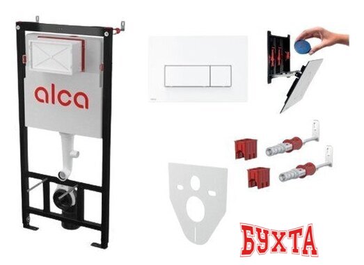 Инсталляция для унитаза Alcaplast AM101/1120+M571+M91