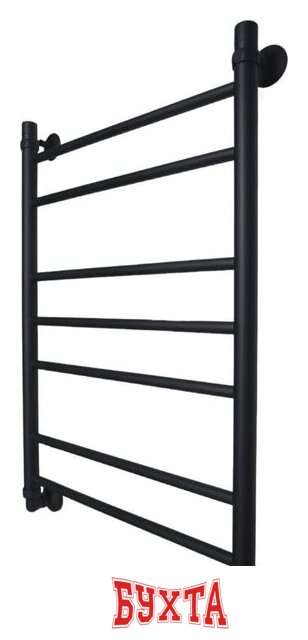 Полотенцесушитель Маргроид Вид 10 80/40 Черный матовый (полная комплектация)