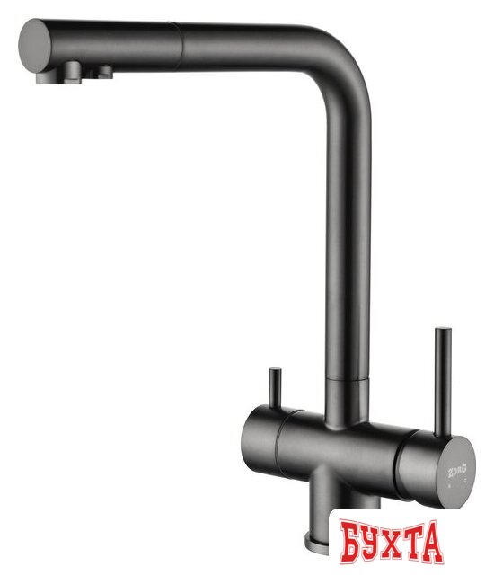 Смеситель ZorG Argos (Premium PVD Gunblack)