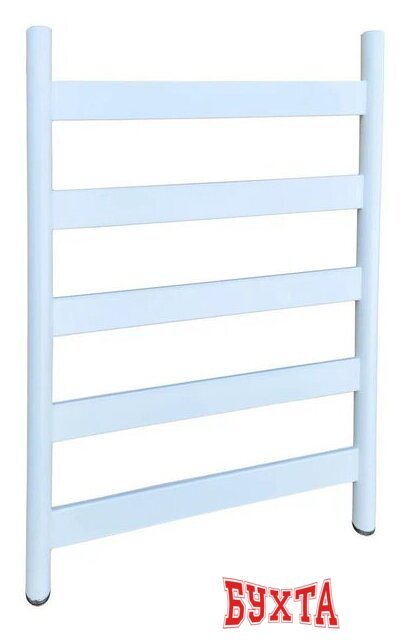 Полотенцесушитель Ростела Престиж нижнее подключение 1" 5 перекладин 50x80 см (белый)