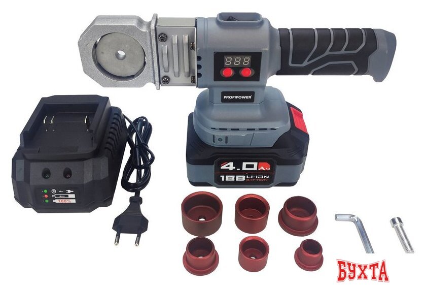 Аппарат для сварки труб Profipower MKLDF-18B (с 1-им АКБ)