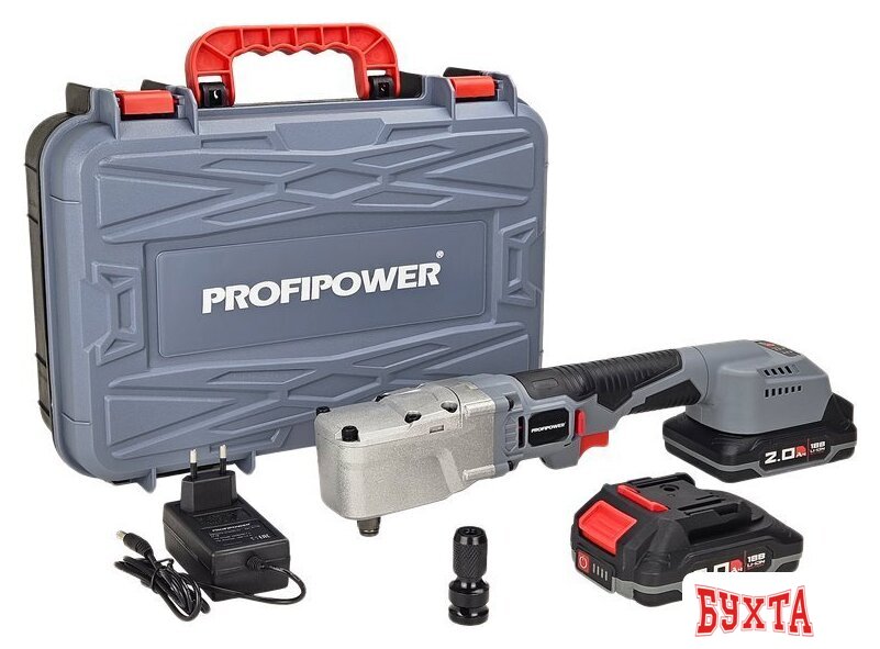 Гайковерт Profipower CNDTW-18B (с 2-мя АКБ, кейс)