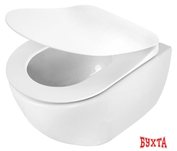 Унитаз подвесной Deante Peonia CDE 6ZPW (без сиденья)