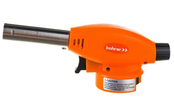 Горелка газовая Bohrer "Оптимал" (для газового баллончика), арт.89101010