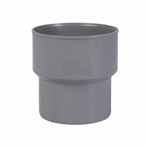 Переход на чугун ПП внутр. канал. Ду 110 OSTENDORF (115820+911071 / 00024679)