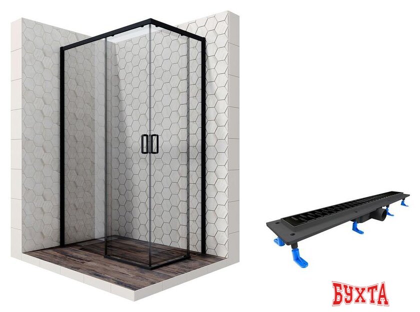 Душевой уголок Ambassador Set 11011205L-ST8