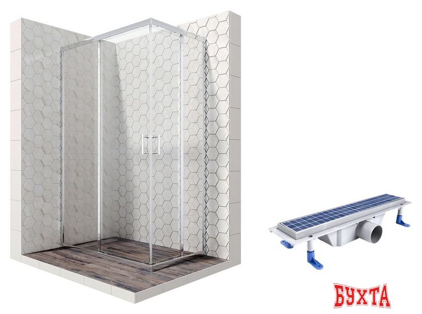 Душевой уголок Ambassador Set 14011101-ST1