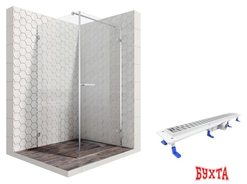 Душевой уголок Ambassador Set 10011102R-ST8