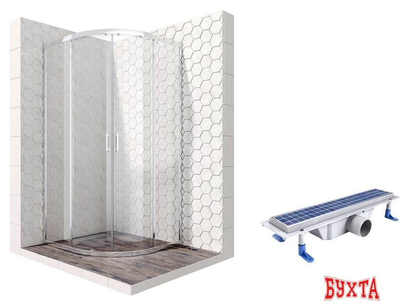 Душевой уголок Ambassador Set 14011105-ST1