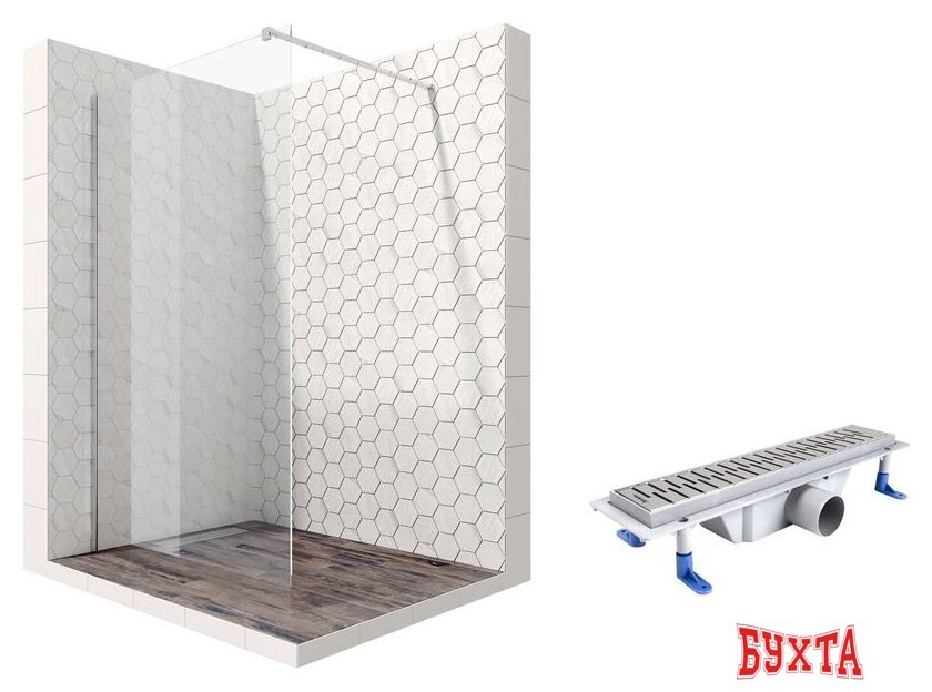 Душевая стенка Ambassador Set 15031104-ST5