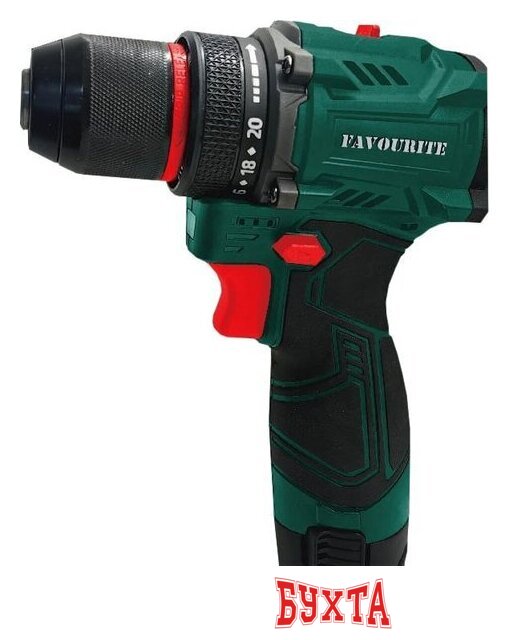 Дрель-шуруповерт Favourite DC NB12 121150212 (с 2-мя АКБ, кейс)