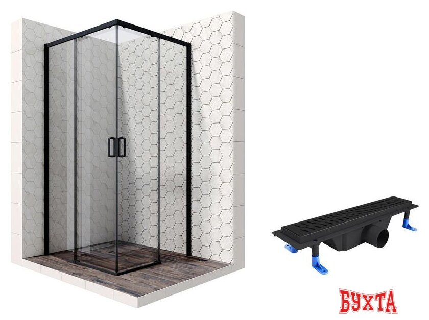 Душевой уголок Ambassador Set 11011204-ST2