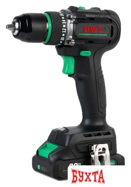 Дрель-шуруповерт DWT ABSP-20 DNF-2 BMC (с 2-мя АКБ, кейс)