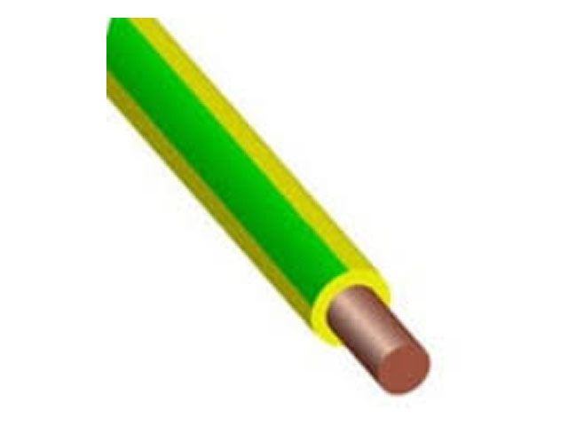 Провод ПуВнг(А)-LS 1х2,5 ж/з, Кабельмаш