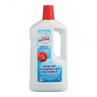 Средство "Девон-Альгицид" от водорослей в бассейнах 1л, РОССИЯ, Ш/К:4607120000321