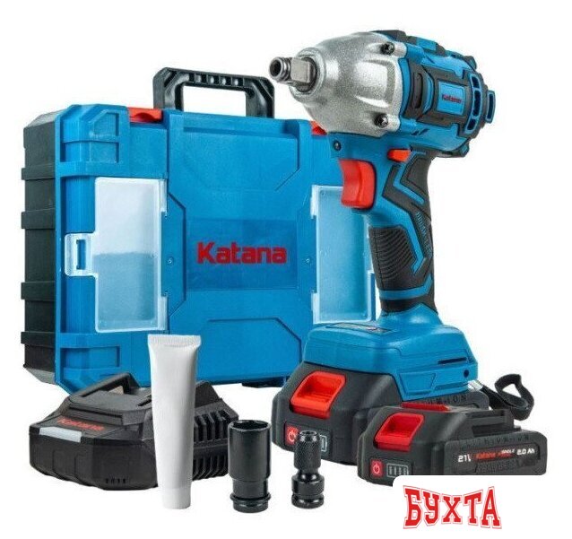 Гайковерт Katana SinglePower UG9401 (с 2-мя АКБ, кейс)