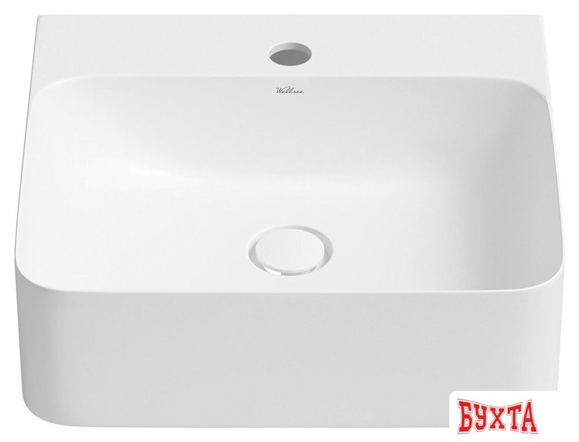Умывальник Wellsee Clermont 302606000 с донным клапаном click-clack