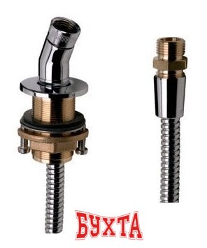 Держатель душевой лейки с подключением Hansgrohe Raindance 28307000