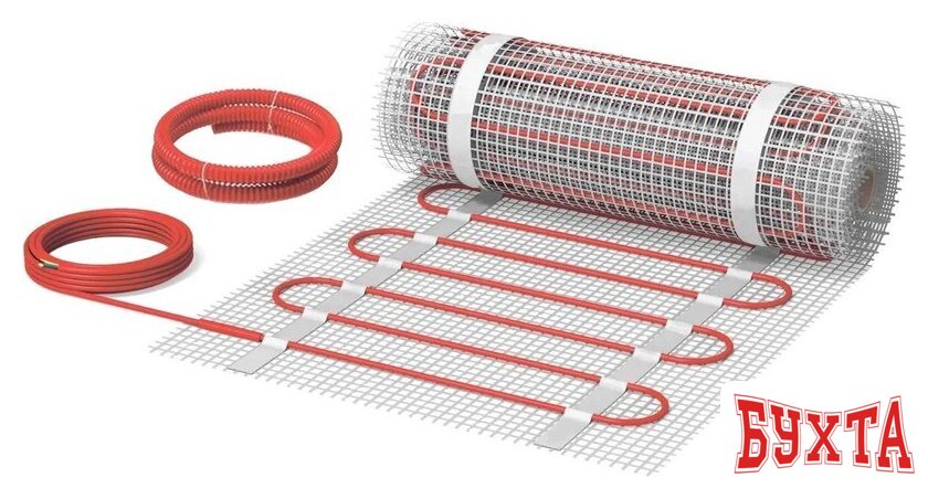 Нагревательный мат СТН КМ Light-1500-10 2х0.5 м 1500 Вт