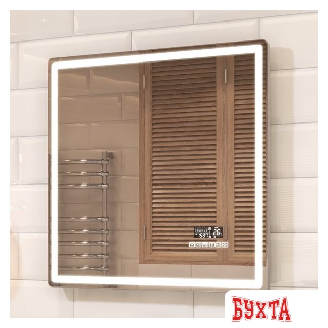 Мебель для ванных комнат Vigo Зеркало Geometry Media voice 700