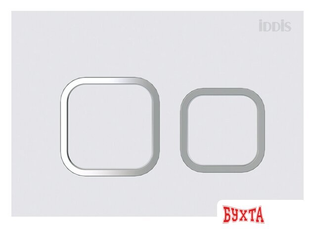 Панель смыва IDDIS Unidix UNI40MWi77 (матовый белый)