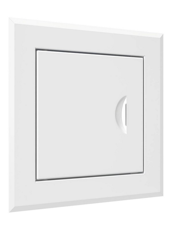 ЛТ1515Мп\люк-дверца ревизионная металлическая с фланцем 150х150мм ERA