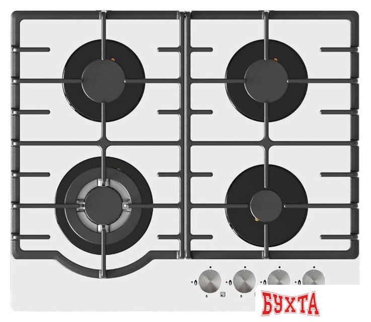 Варочная панель ZorG HAG62 FDW white