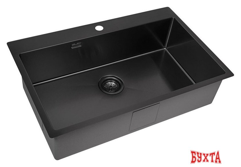 Кухонная мойка ZorG ZRE 7951 graphite