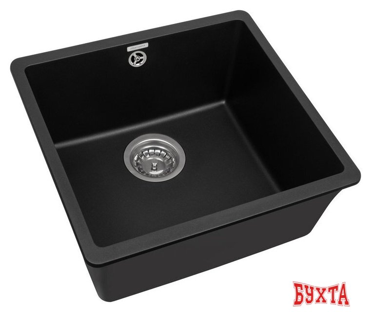 Кухонная мойка ZorG Fast 44 Premium black metallic