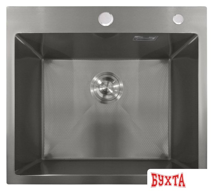 Кухонная мойка Stellar Decor S5050GE-D (серый)